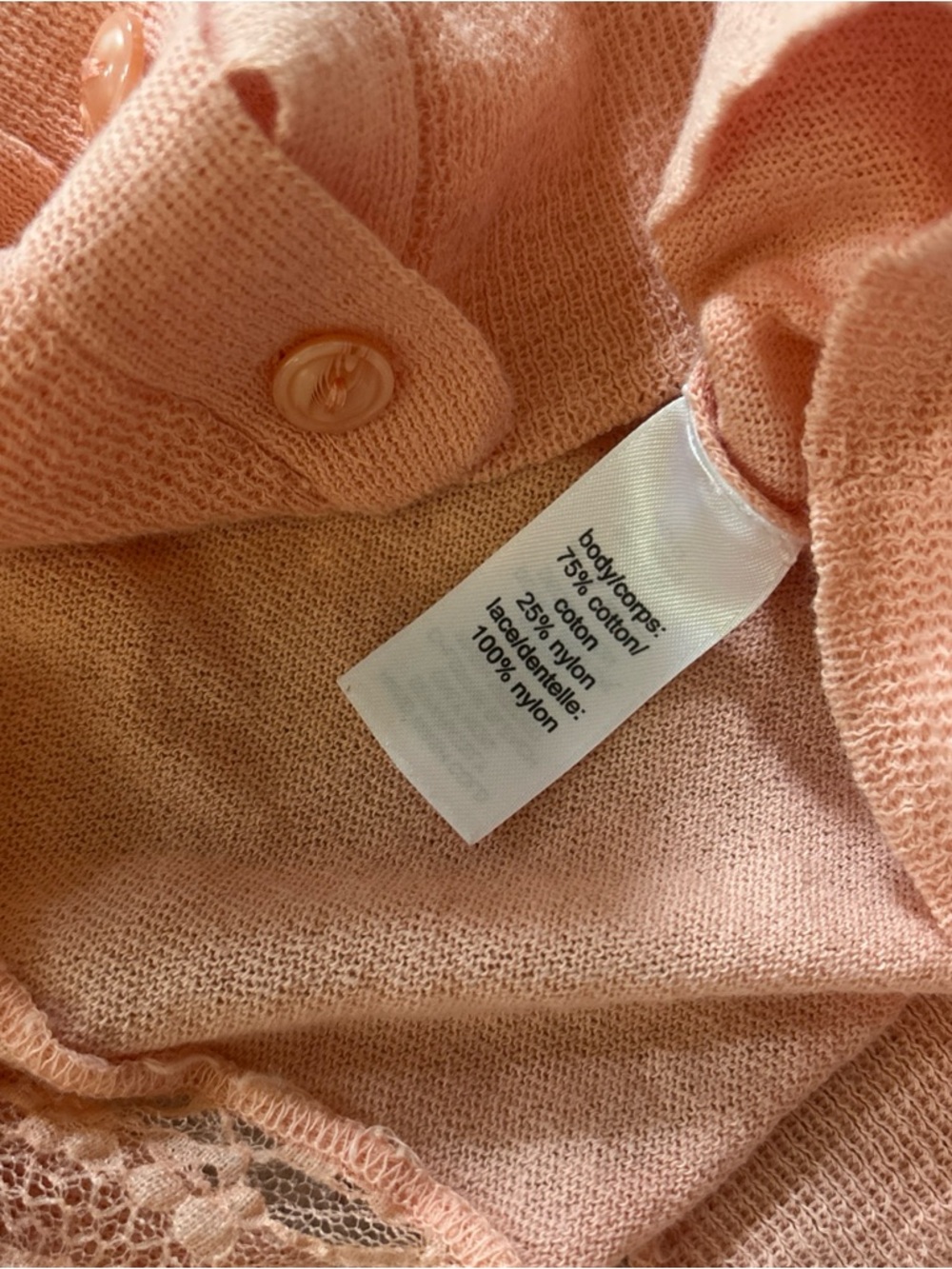 Maurices Peach Cardigan Sweater - Picture 8 of 9